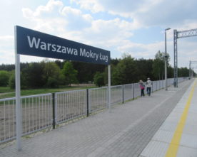 Pociągi wracają na odcinek Zielonka – Warszawa Rembertów