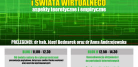 Konferencja „Zagrożenia w cyberprzestrzeni”