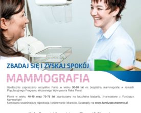 Przyjedzie mammobus. Tylko do końca roku mammografia dla kobiet w wieku 40-49 i 70-75 lat w ramach Projektu finansowanego z Funduszy Norweskich!
