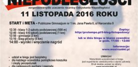 IX Bieg Niepodległości w Ząbkach 11 listopada