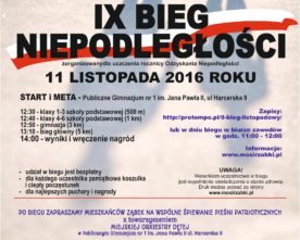 IX Bieg Niepodległości w Ząbkach 11 listopada