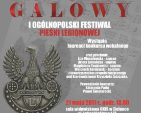 Festiwal Pieśni Legionowej już w najbliższy weekend