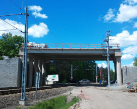 Rośnie wiadukt w Zielonce