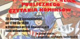 Komiksowy Rembertów – Międzynarodowy Dzień Publicznego Czytania Komiksów