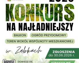 Konkurs na najpiękniejszy balkon i ogród kwiatowy