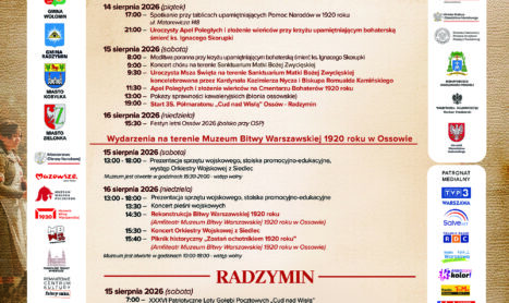 16 sierpnia spotkajmy się w Ossowie!